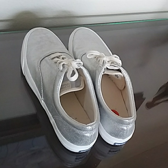 Metallic Keds                NWOT - Picture 3 of 6